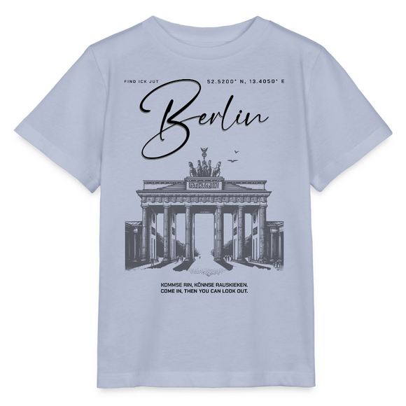 BERLIN-Kinder Bio T-Shirt - Lavendel-Violett
