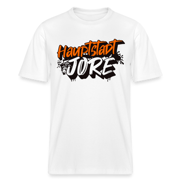 HAUPTSTADTJÖRE-Relaxed Fit Unisex Bio-T-Shirt - Weiß