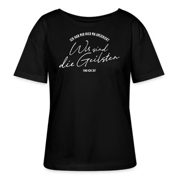 WIR SIND DIE GEILSTEN-Berlin2026-Rundhals Frauen Bio-T-Shirt - Schwarz