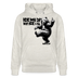 ICK MACH WAT ICK WILL-Unisex Bio-Hoodie IV - Beige meliert