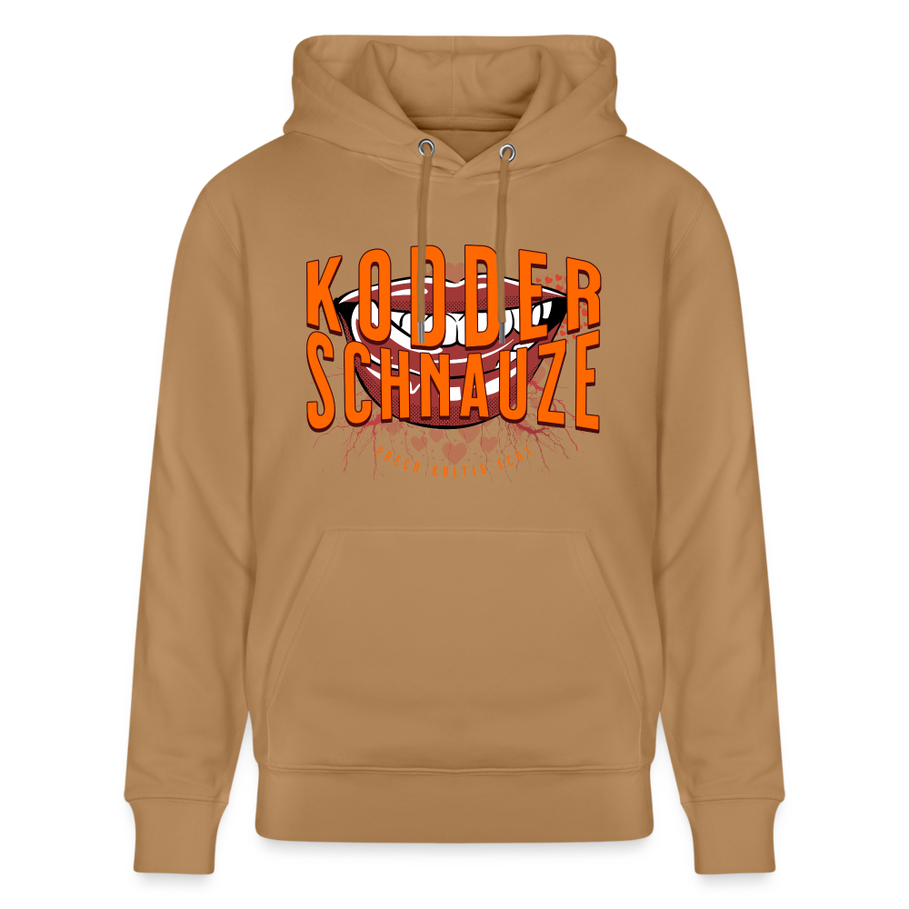 KODDERSCHNAUZE - Unisex Bio-Hoodie CRUISER - Latte