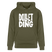 Berliner Spruch-DOLLET DING-Unisex Bio-Hoodie - Khaki Grün