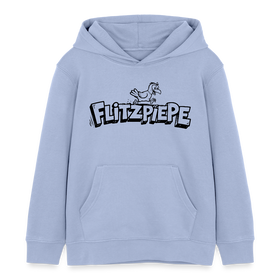 FLITZPIEPE-Kinder Bio-Hoodie 2026 - Sky