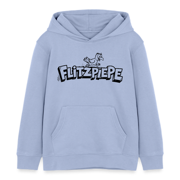 FLITZPIEPE-Kinder Bio-Hoodie 2026 - Sky