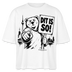 Berlin Souvenir Shirt-DIT IS SO!-Frauen Boxy Bio-T-Shirt - Weiß
