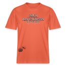 BERLINER EFFIZIENZ 'Dit Lob'-Relaxed Fit Unisex Bio-T-Shirt - Hellrot