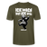 ICK MACH WAT ICK WILL-Unisex T-Shirt BIO IV - Khaki