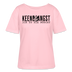 KEENE ANGST, ICK TU SIE NÜSCHT-Rundhals Frauen Bio-T-Shirt - Hellrosa