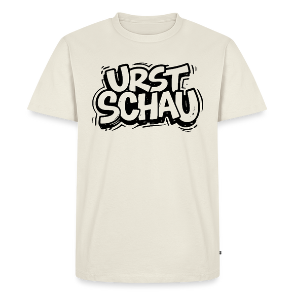 Ostalgie-Männer Premium bio T-Shirt - Naturweiß