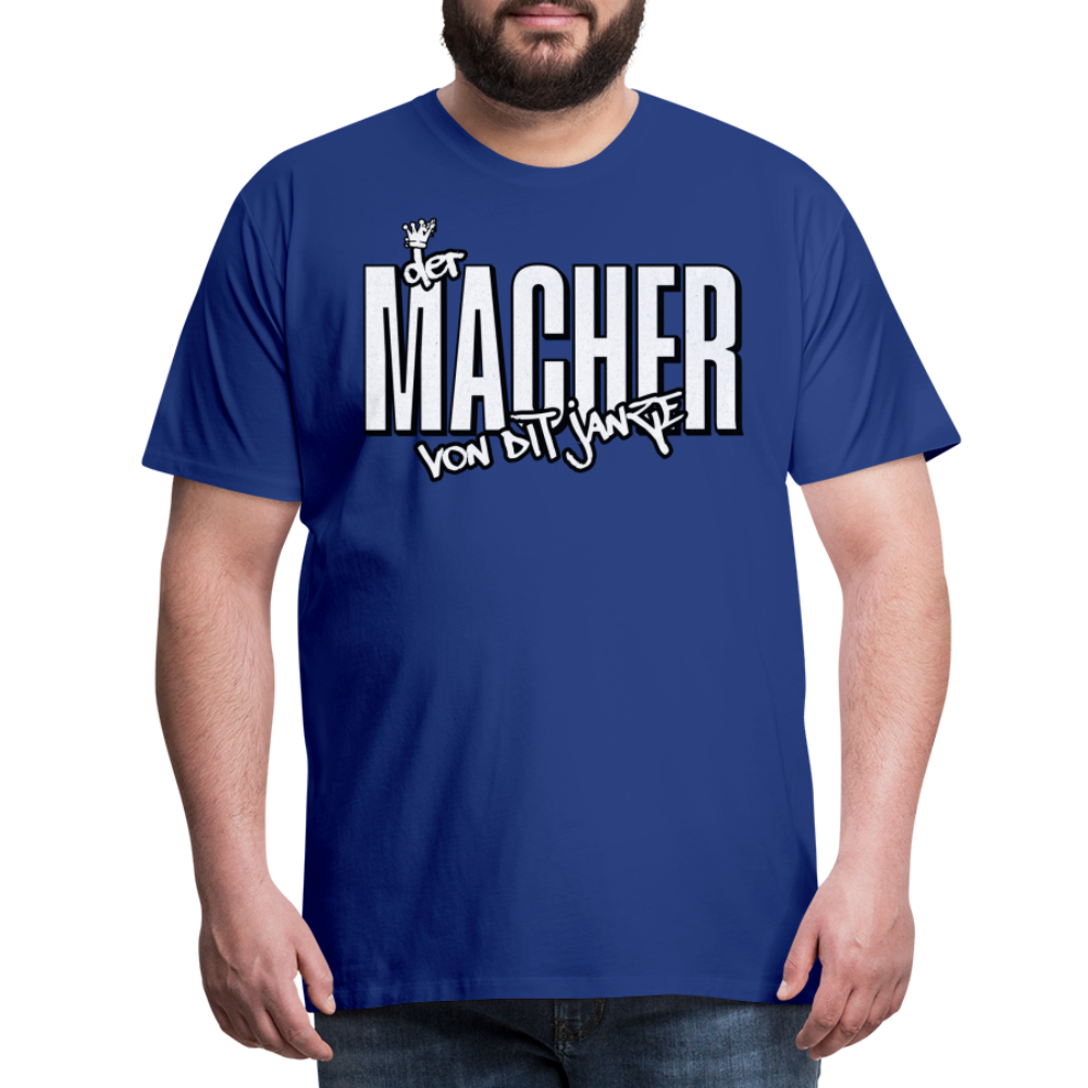 DER MACHER VON DIT JANZE - Männer Premium T-Shirt - Königsblau