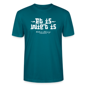 Berliner Spruch der Gelassenheit-ET IS WIE'T IS-Unisex T-Shirt - Ozeanblau