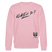KIEKST'N SO?-Unisex Bio-Sweatshirt - Hellrosa