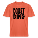 Berliner Schnauze-DOLLET DING- RELAXED FIT Unisex Organic T-Shirt - Hellrot