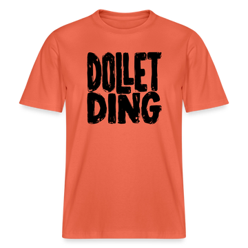 Berliner Schnauze-DOLLET DING- RELAXED FIT Unisex Organic T-Shirt - Hellrot