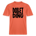 Berliner Schnauze-DOLLET DING- RELAXED FIT Unisex Organic T-Shirt - Hellrot