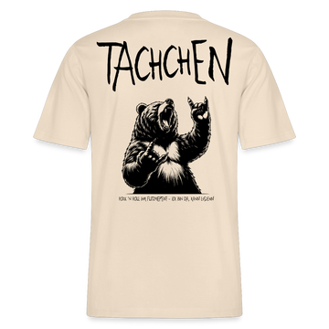 TACHCHEN BERLINER - Relaxed Fit Unisex Bio-T-Shirt - Naturweiß