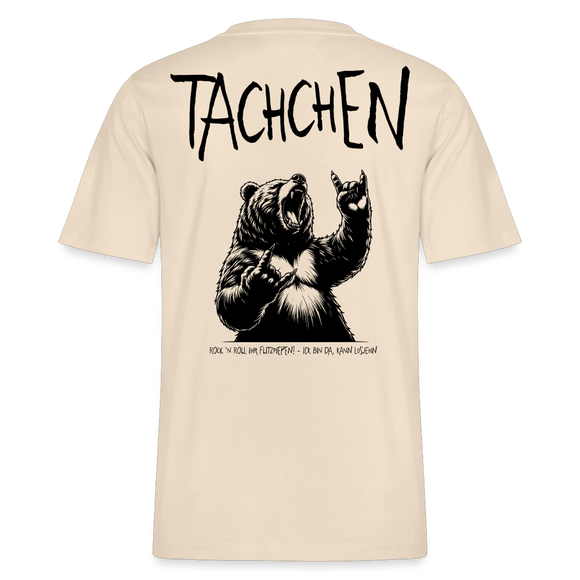 TACHCHEN BERLINER - Relaxed Fit Unisex Bio-T-Shirt - Naturweiß