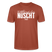 Berliner Spruch-NETT KANN ICK OOCH-Unisex T-Shirt Bio - Terrakotta