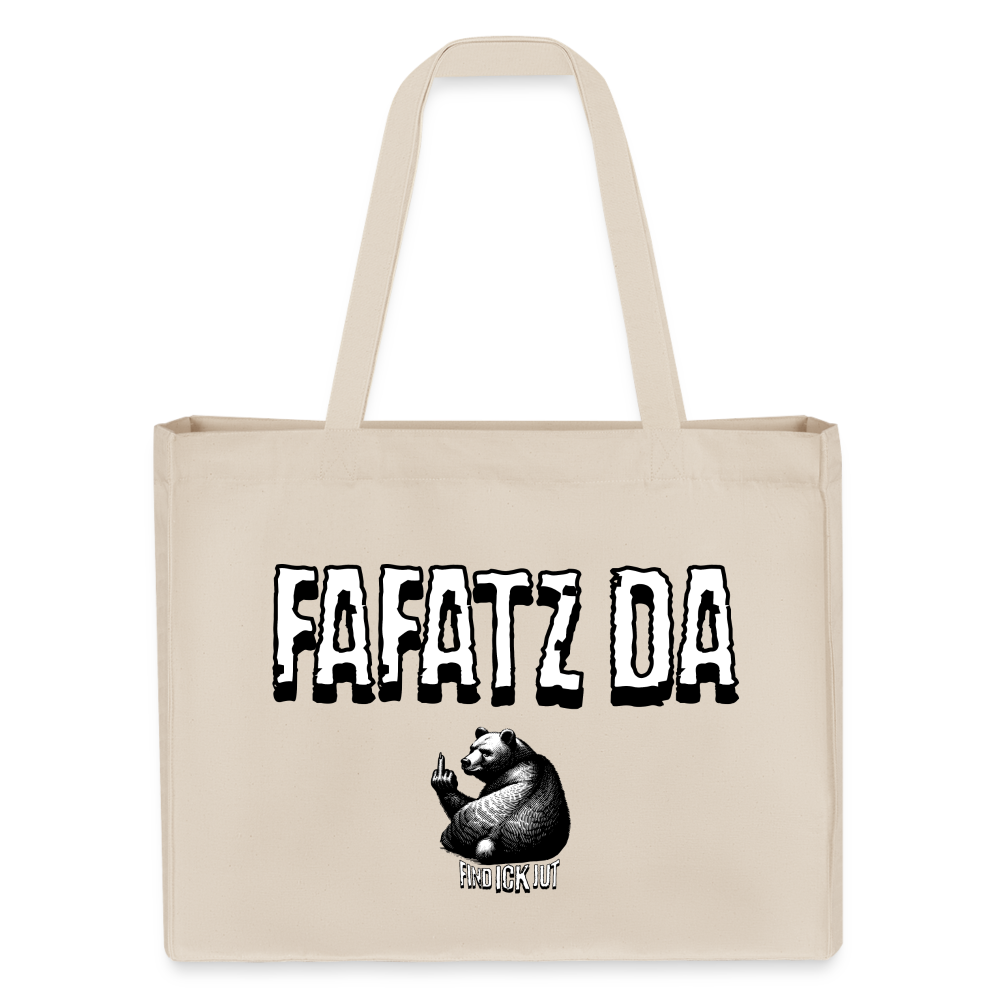 FAFATZ DA-Einkaufstasche - Naturweiß