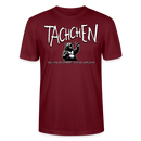 TACHCHEN BERLIN-Unisex T-Shirt bio - Burgunderrot
