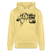 Berliner Spruch- MACH 'N ABJANG -Unisex Bio-Hoodie - Gelb Viva 