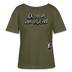 ICK BIN DA-Rundhals Frauen Bio-T-Shirt - Khaki