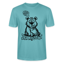 DU SCHNALLST JAR NÜSCHT-Unisex T-Shirt BIO - Pastelltürkis