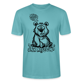 DU SCHNALLST JAR NÜSCHT-Unisex T-Shirt BIO - Pastelltürkis