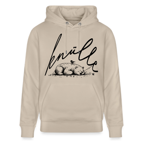 KNÜLLE - Unisex Bio-Hoodie - Beige