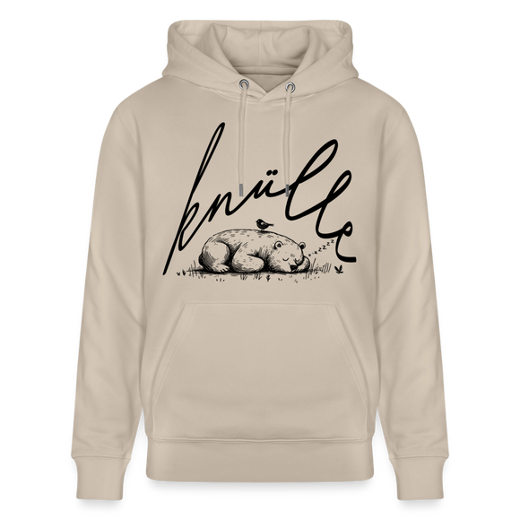 KNÜLLE - Unisex Bio-Hoodie - Beige