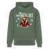 JIBT NÜSCHT-Unisex Bio-Hoodie-mit Berliner Bär - Tanngrün