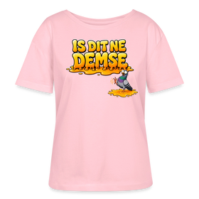 Berlin Shirt-Sommer-IS DIT NE DEMSE-Rundhals Frauen Bio-T-Shirt - Hellrosa