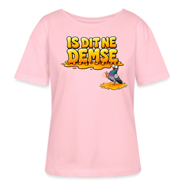 Berlin Shirt-Sommer-IS DIT NE DEMSE-Rundhals Frauen Bio-T-Shirt - Hellrosa
