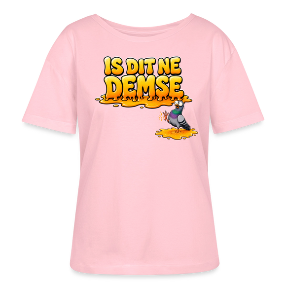 Berlin Shirt-Sommer-IS DIT NE DEMSE-Rundhals Frauen Bio-T-Shirt - Hellrosa