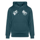WATN? NÜSCHT!-Unisex Bio-Hoodie - Dunkles Petrol