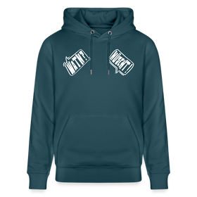 WATN? NÜSCHT!-Unisex Bio-Hoodie - Dunkles Petrol