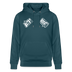 WATN? NÜSCHT!-Unisex Bio-Hoodie - Dunkles Petrol