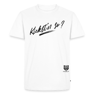 KIEKSTN SO?-Männer Premium T-Shirt II - Weiß