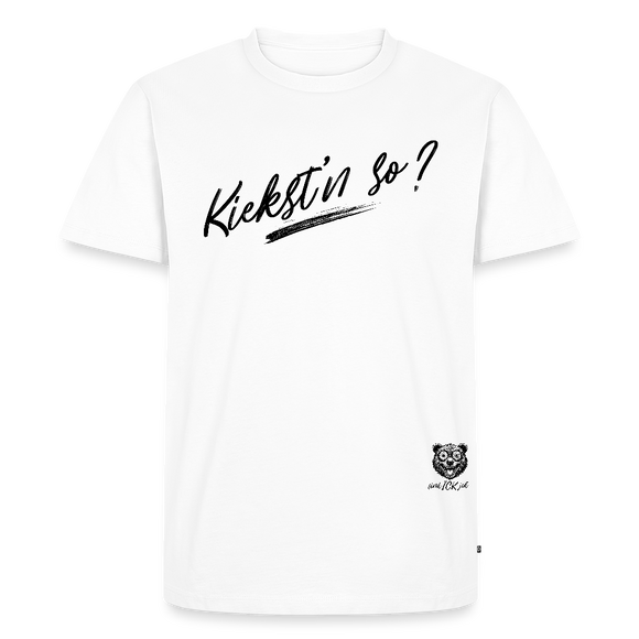 KIEKSTN SO?-Männer Premium T-Shirt II - Weiß