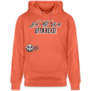 JEH MIR NICH UFFN KEKS-Unisex Bio-Hoodie - Hellrot