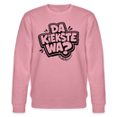 Berliner Spruch-DA KIEKSTE WA?-Unisex Bio-Sweatshirt - Lila Traum