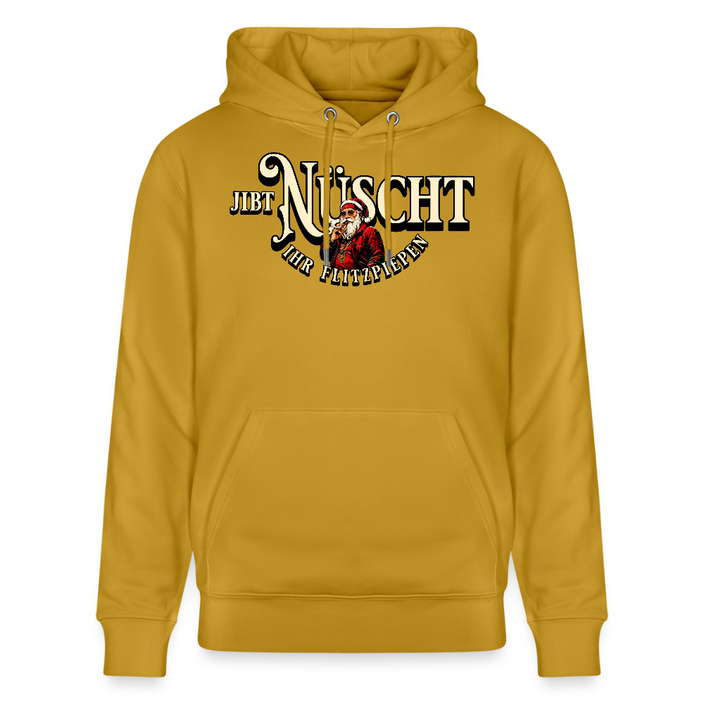 JIBT NÜSCHT IHR FLITZPIEPEN - Unisex Bio-Hoodie - Ocker