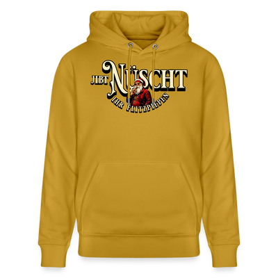 JIBT NÜSCHT IHR FLITZPIEPEN - Unisex Bio-Hoodie - Ocker
