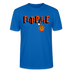 FLITZPIEPE - Unisex T-Shirt BIO - Pfauenblau