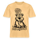 DU SCHNALLST JAR NÜSCHT-RELAXED FIT Unisex BIO T-Shirt - Hellgelb