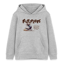 BERLINER FLITZPIEPE-Kinder Bio-Hoodie - Grau meliert