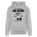 Berliner Bär mit Berliner Spruch-NETT KANN ICK OOCH-Unisex Bio-Hoodie - Grau meliert