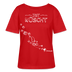 Weihnachten in Berlin 25- JIBT NÜSCHT- Rundhals Frauen Bio-T-Shirt - Rot