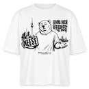 Berlin Souvenir mit Berliner Spruch-NEESE-Frauen Boxy Bio-T-Shirt - Weiß