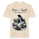 Ran an Sarch-Relaxed Fit Unisex Bio-T-Shirt I - Weißgrau